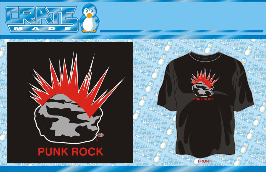 Punk Rock t-shirt design by godzillasmash on DeviantArt