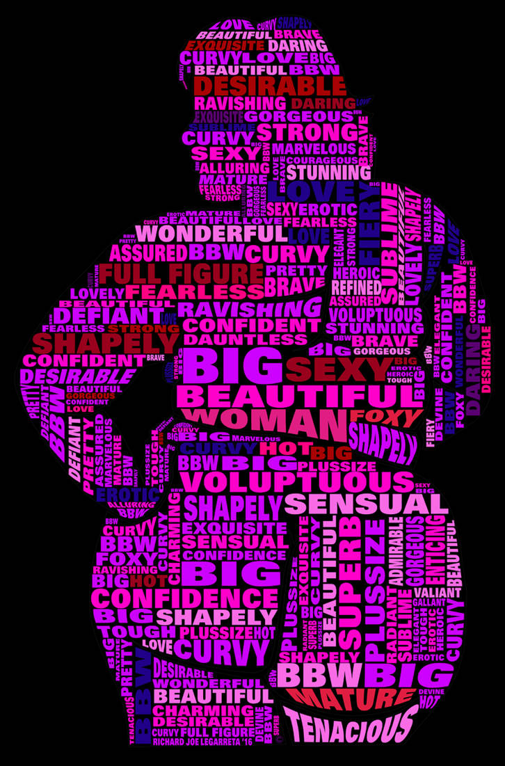 Body Positive bbw wordle two by godzillasmash on DeviantArt