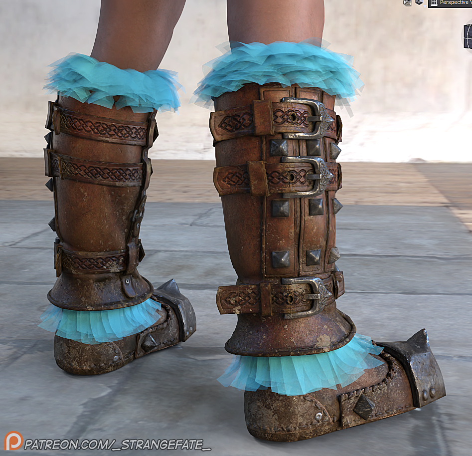 Leatherbound Boots WIP