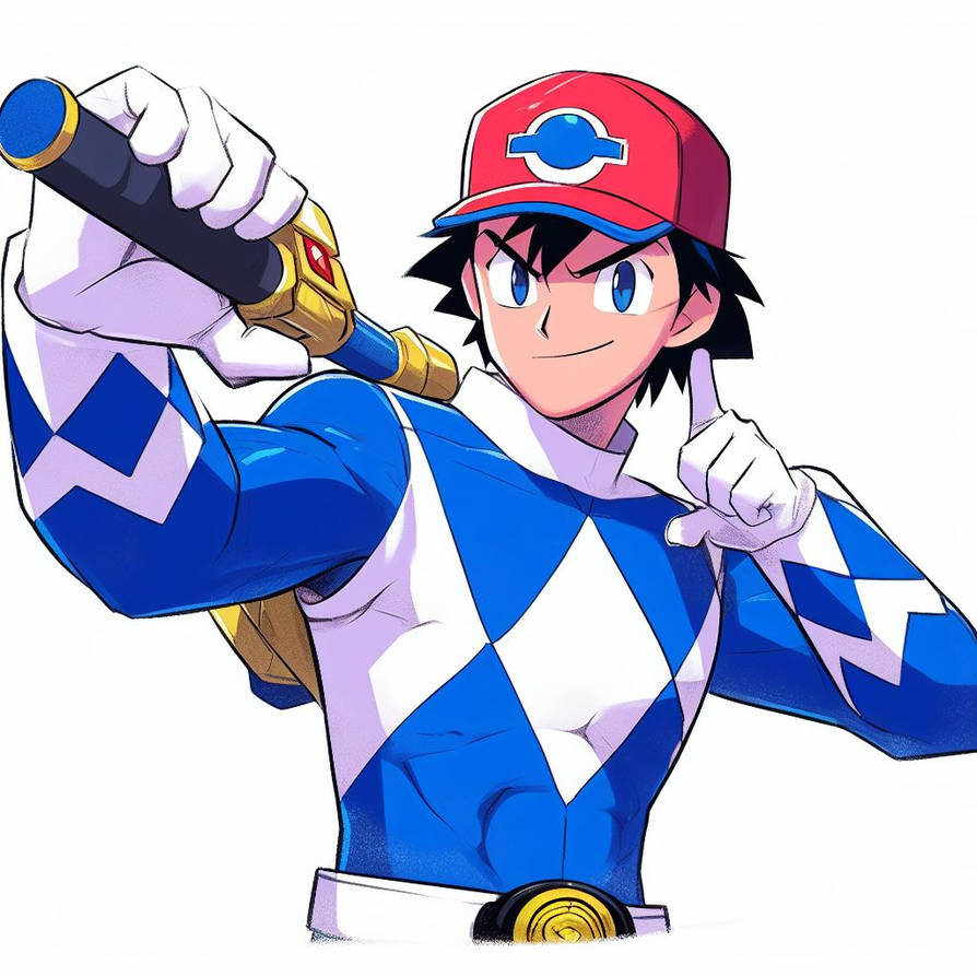 Ash Ketchum as a Power Ranger 2 (AI Art) by HunterJohnson882 on DeviantArt