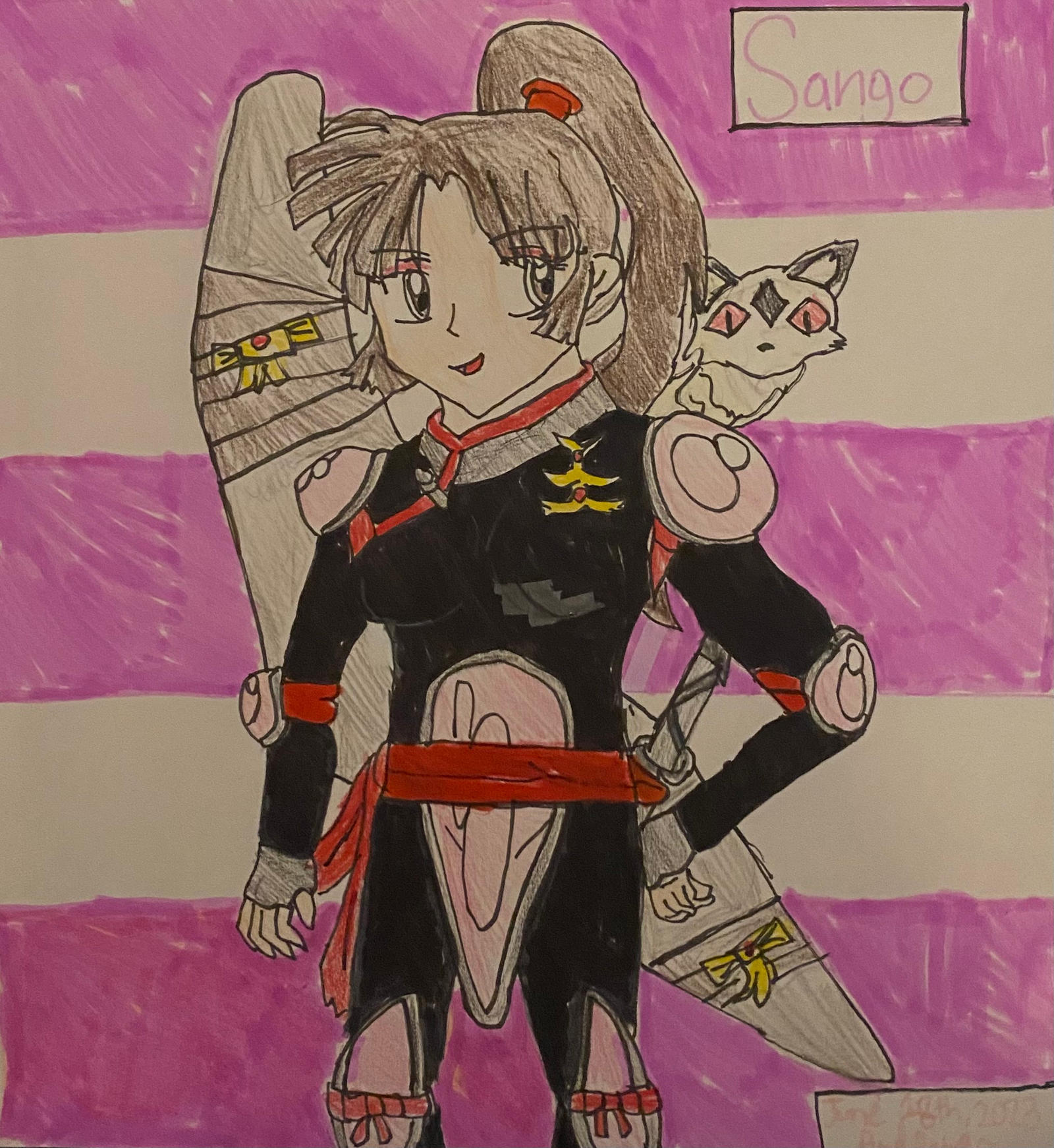 Sango (Inuyasha Fanart) by Thatawsomeartist on DeviantArt