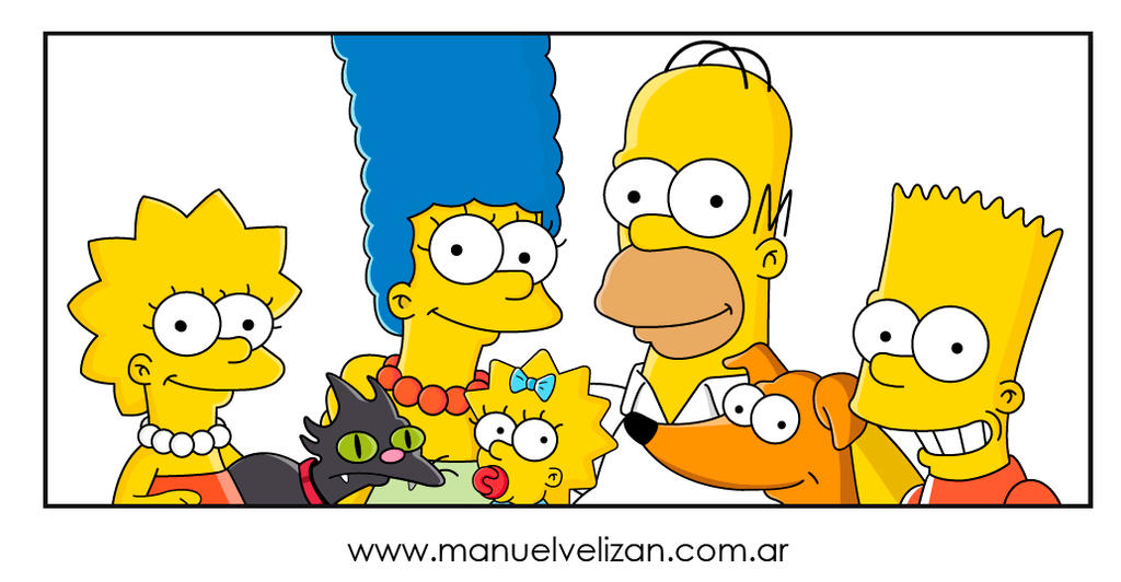 Vector Simson The Simpsons Vector by manuelvelizan on DeviantArt
