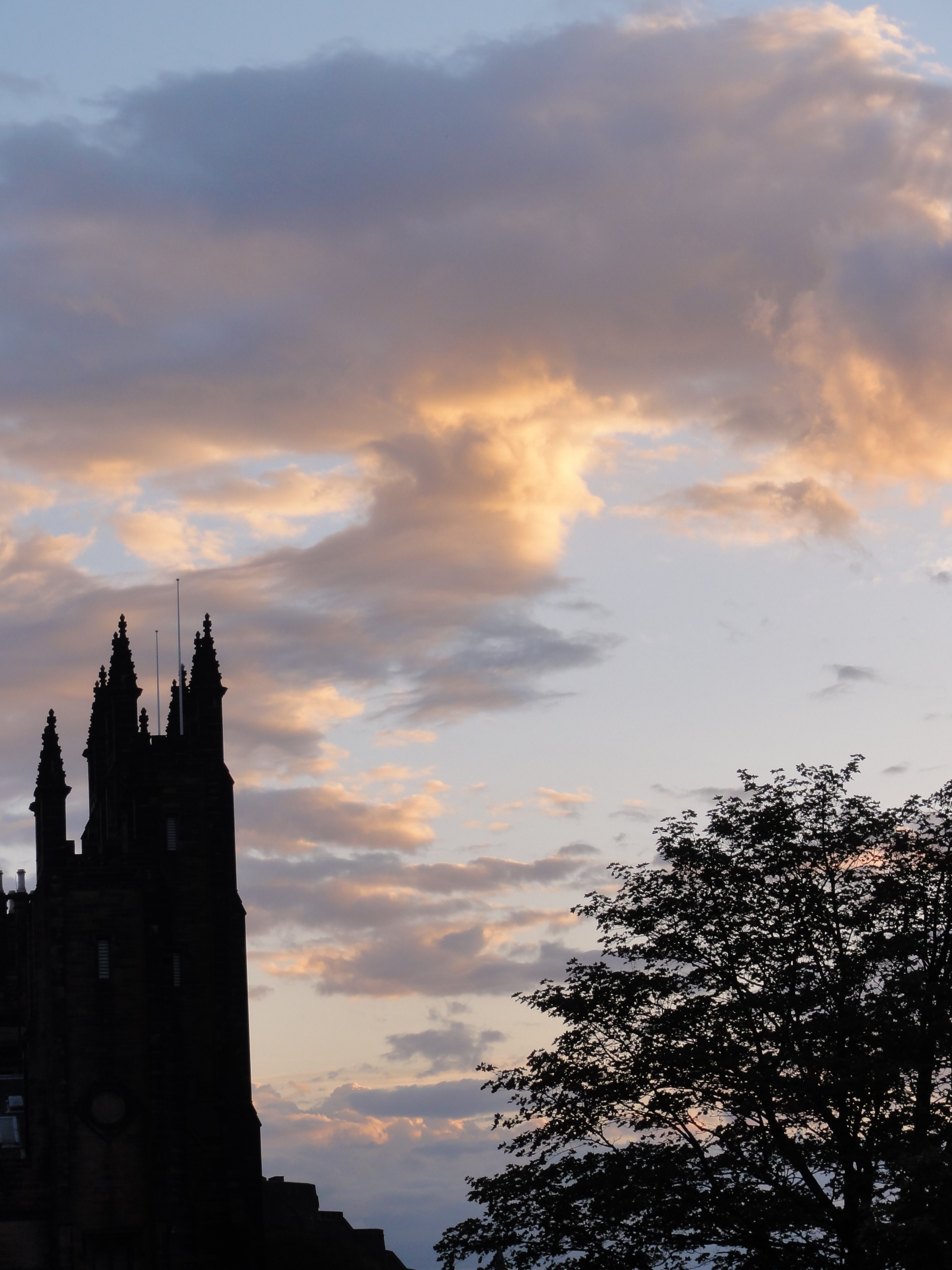 Sky above Castle