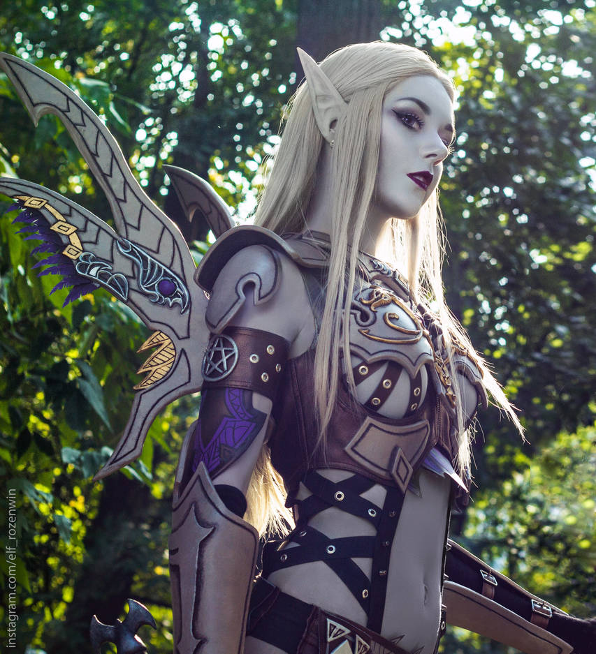 Lineage 2 косплей темный Эльф