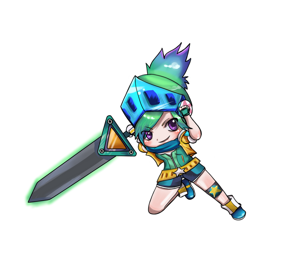 Arcade Riven Chibi by KemiKuri on DeviantArt