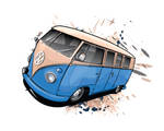 VW Camper by flatfourdesign