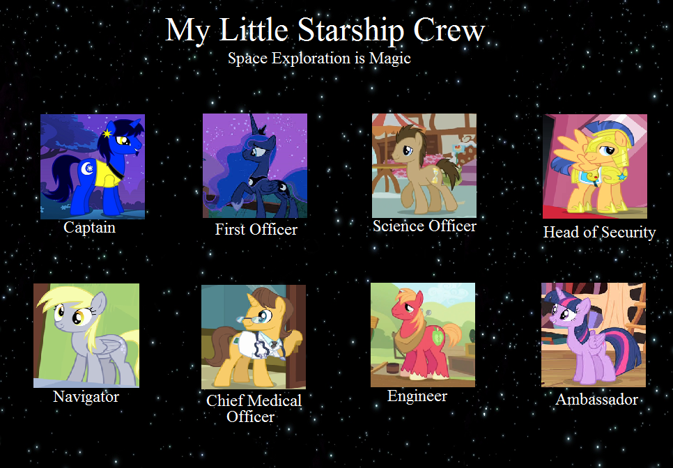 My Little Starship Crew