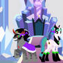 Celestia And Sombra: The Dark Reign