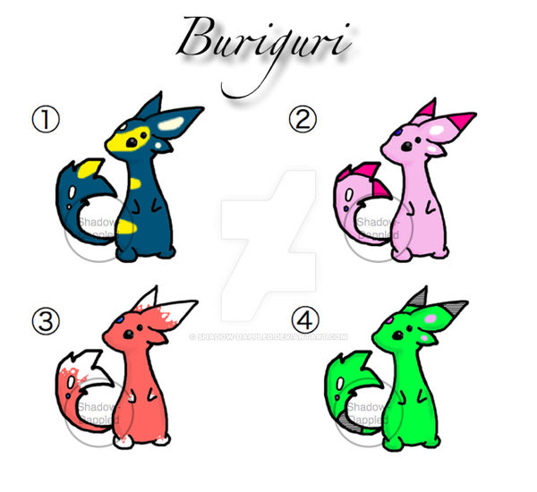 Buriguri Adoptables: Set 1 -CLOSED-