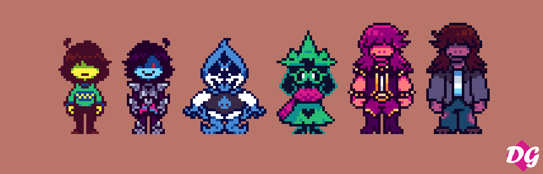 Deltarune Main Cast Redesign By Darthgeorge43 On DeviantArt deltarune-main-cast-redesign-by-darthgeorge43-on-deviantart