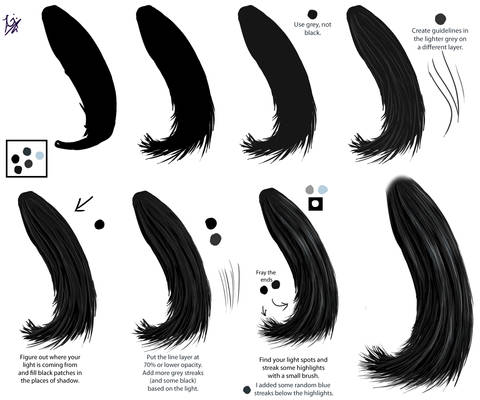 Hair step by step