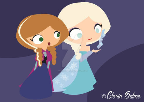 Elsa and Anna