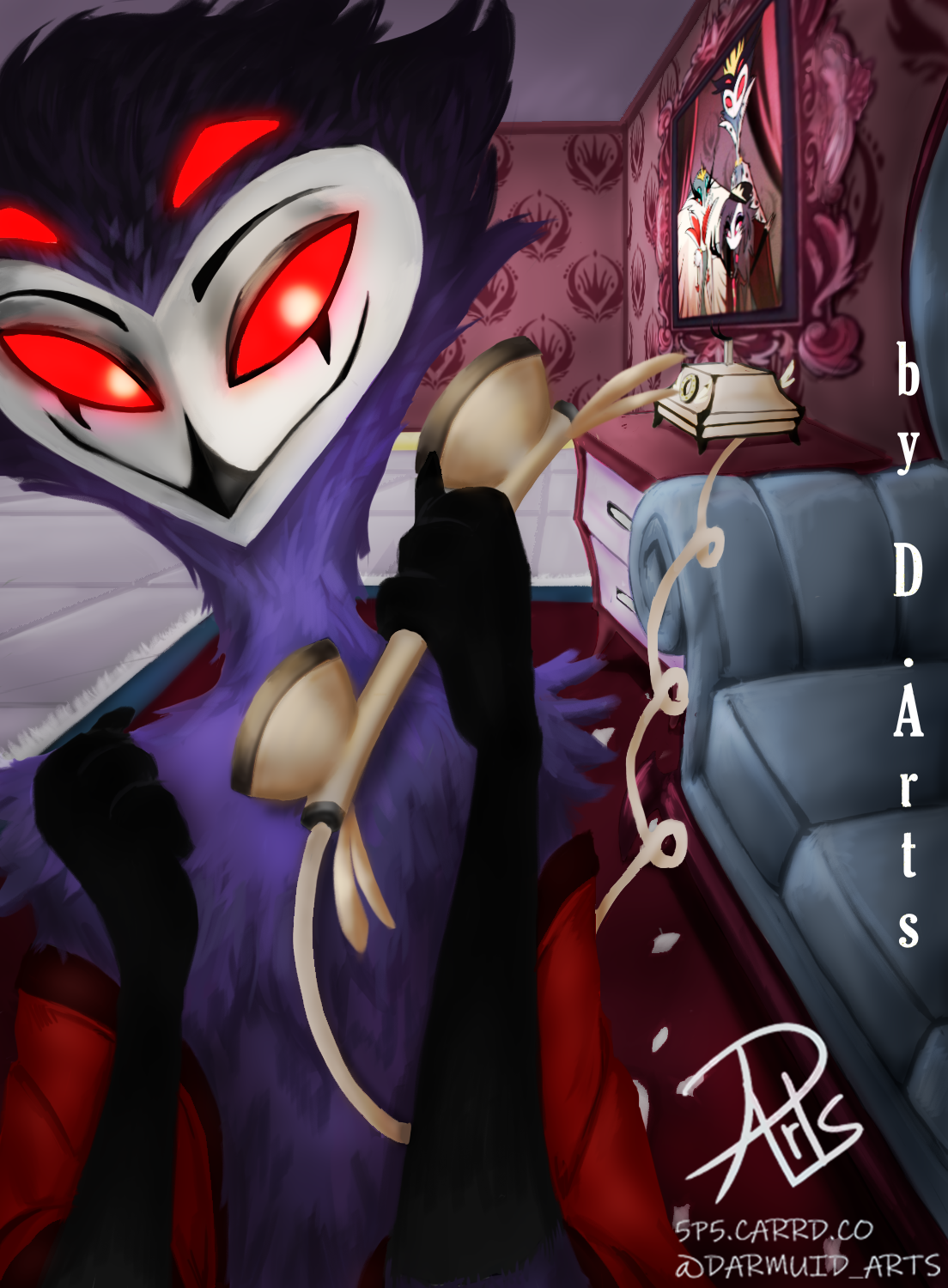 Stolas Proposing Stolas Fanart by DarmuidArts on DeviantArt