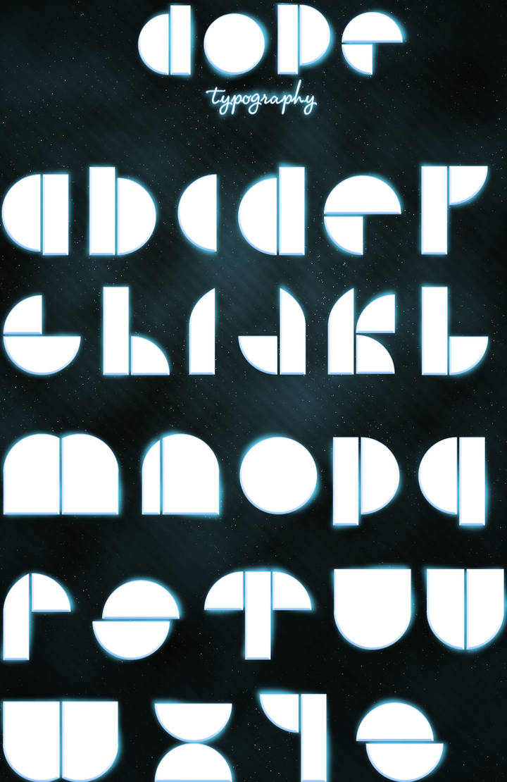 Dope typography by niklasrosen