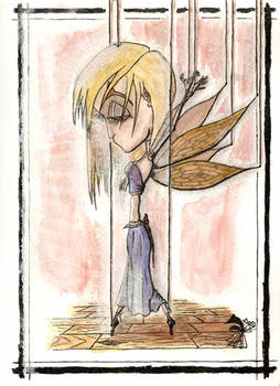 Sad Fairy Balerine Puppet