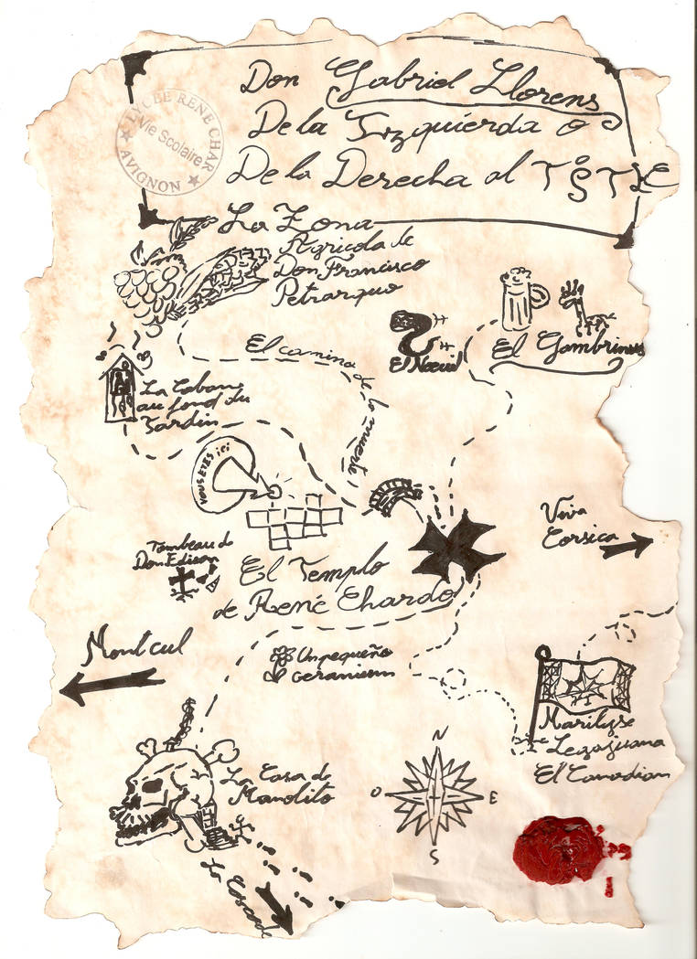 The tresure map by zerf7 on DeviantArt