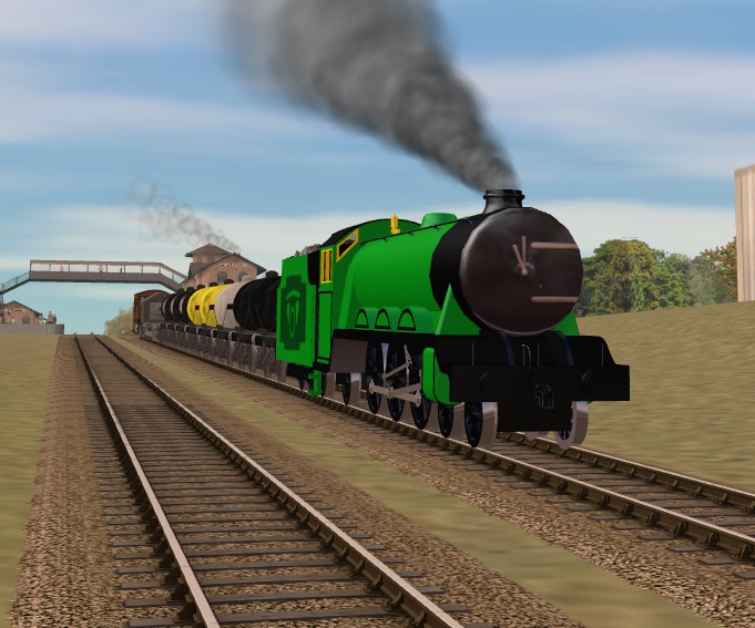 Struggling To Pull A Train by ThomasTankEngine76 on DeviantArt