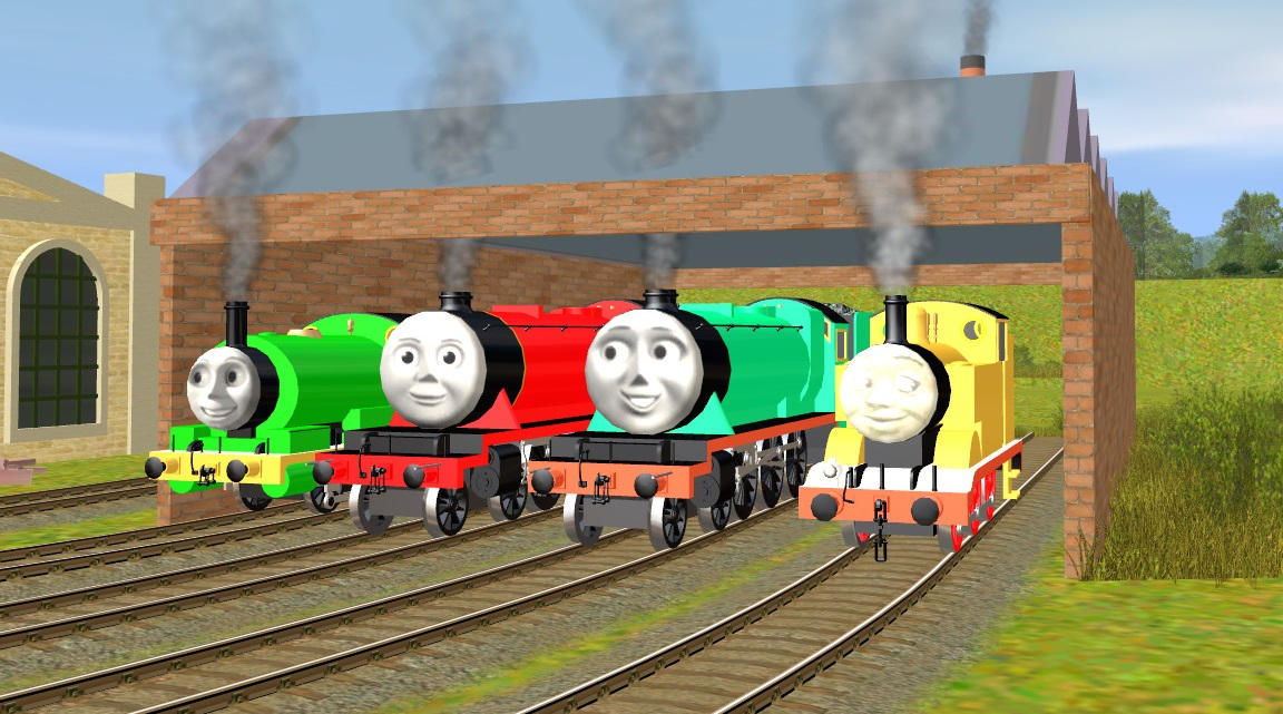 Background Engines by ThomasTankEngine76 on DeviantArt