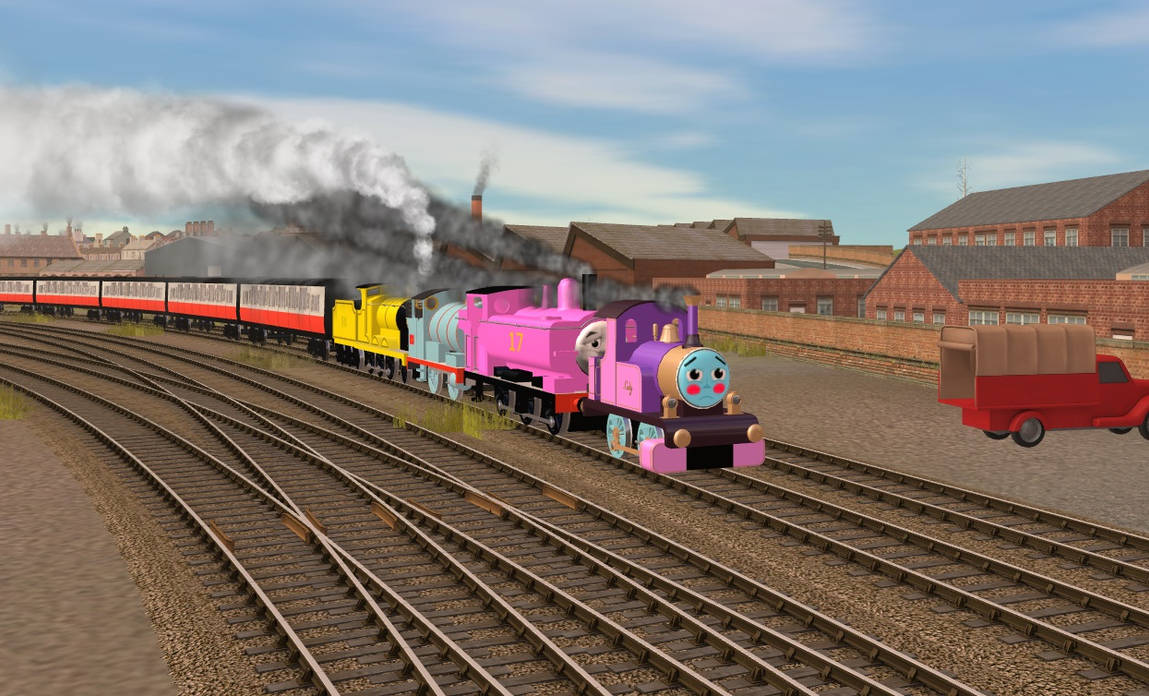 Four Engines Pulling The Express By ThomasTankEngine76 On DeviantArt four-engines-pulling-the-express-by-thomastankengine76-on-deviantart