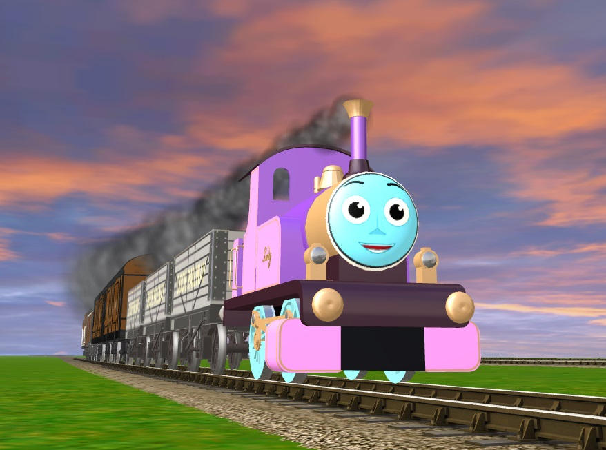 Shine's and the Goods Train by ThomasTankEngine76 on DeviantArt