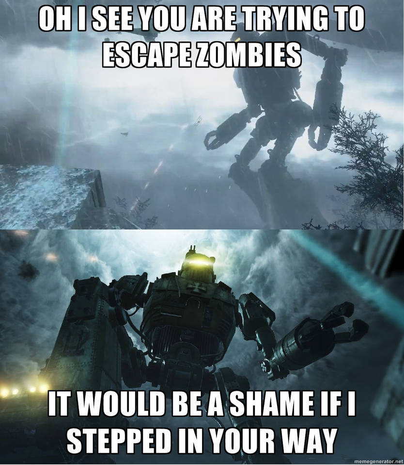 Call of duty Zombies Robot Meme by Luke1993