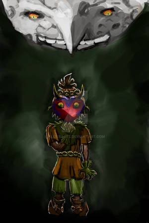 Majora's Mask Color by AlizesArts