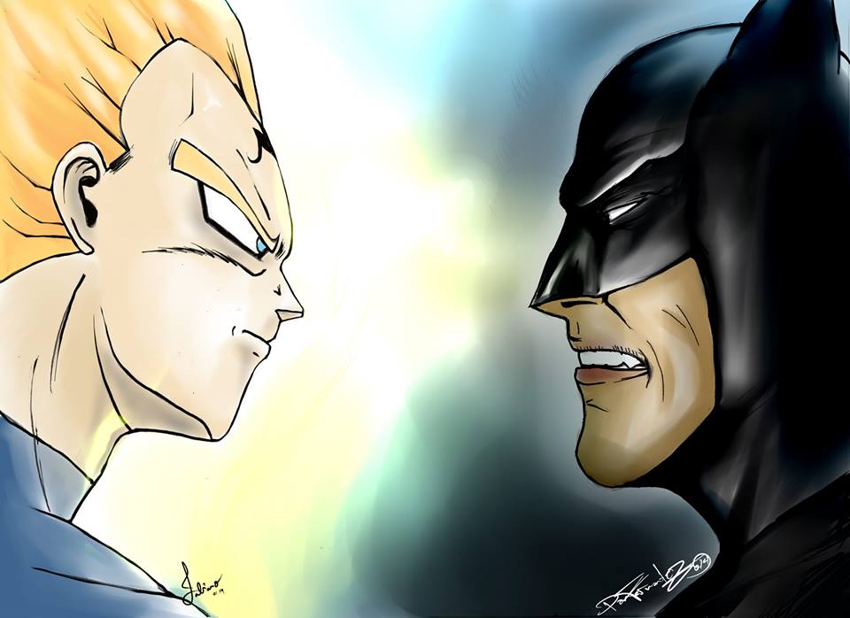 Vegeta vs Batman by Fabyoukai on DeviantArt
