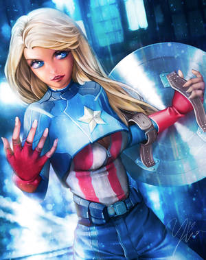 Female Captain America