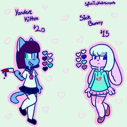 Yamikawaii themed adopts [2/2 OPEN!]