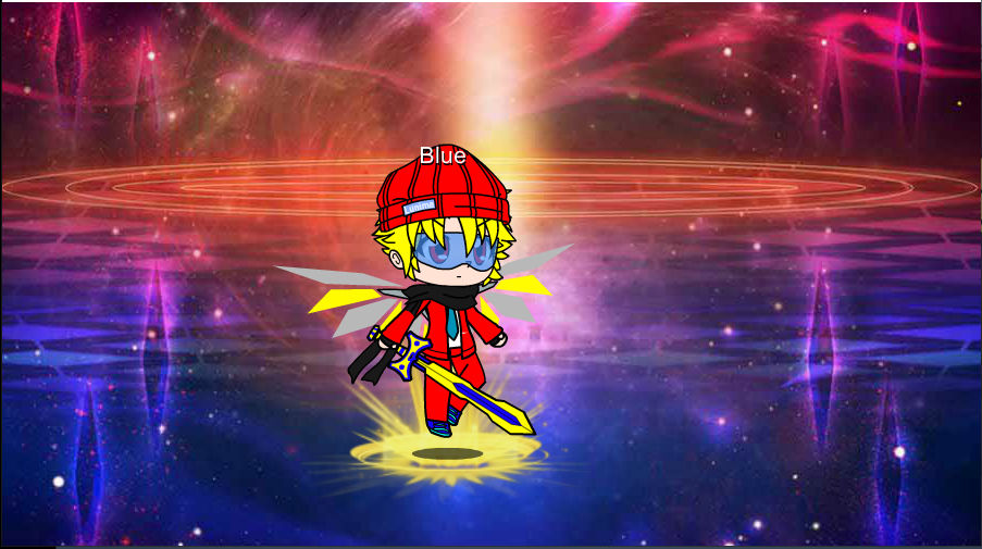 Blue became the super blue(In Super form) by Inklingboytv on DeviantArt