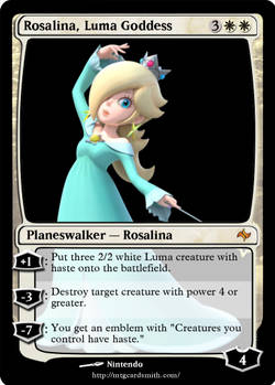 MTG Card 1: Rosalina, Luma Goddess