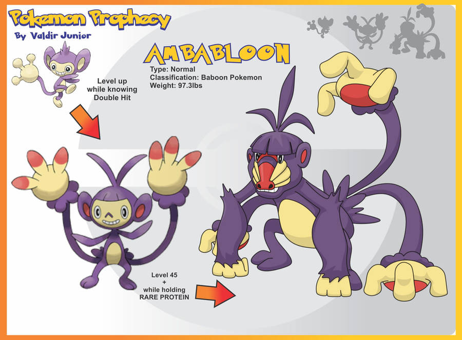 ambabloon evolution of ambipom