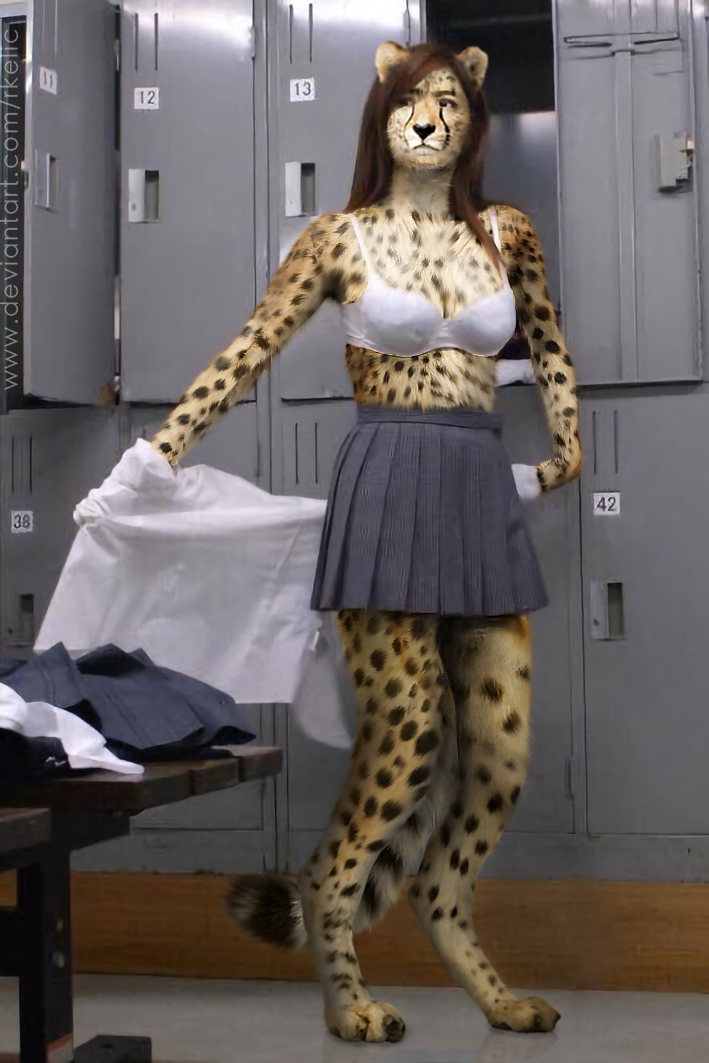 Meanwhile,in the locker room... by Rkelic