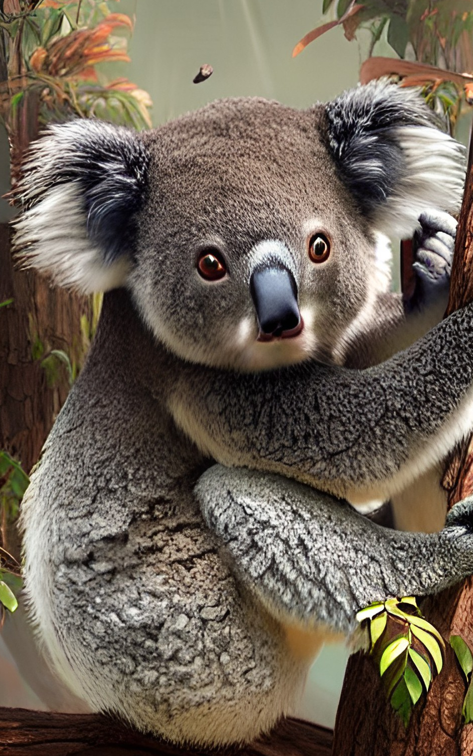 Little Koala by recycledrelatives on DeviantArt