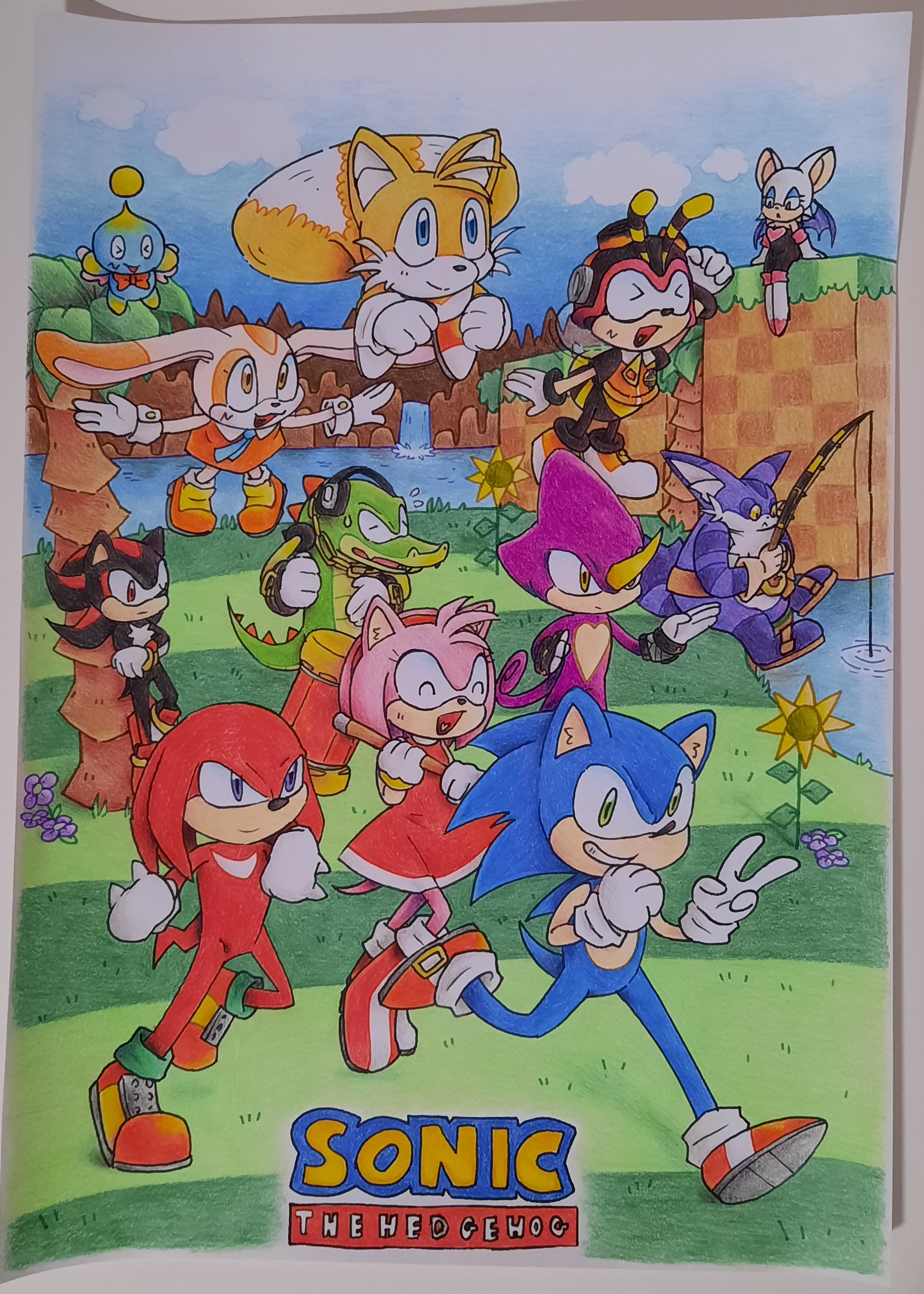 Sonic Characters Deviantart Sonic Characters by AylinSArt on DeviantArt