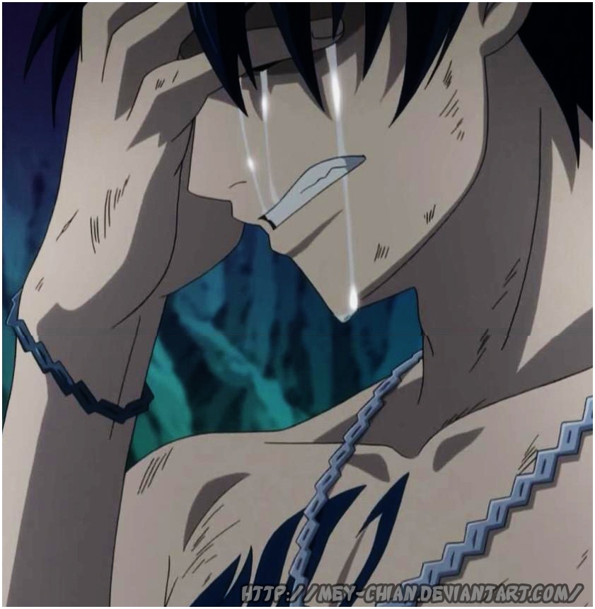 Gray Fullbuster - Crying