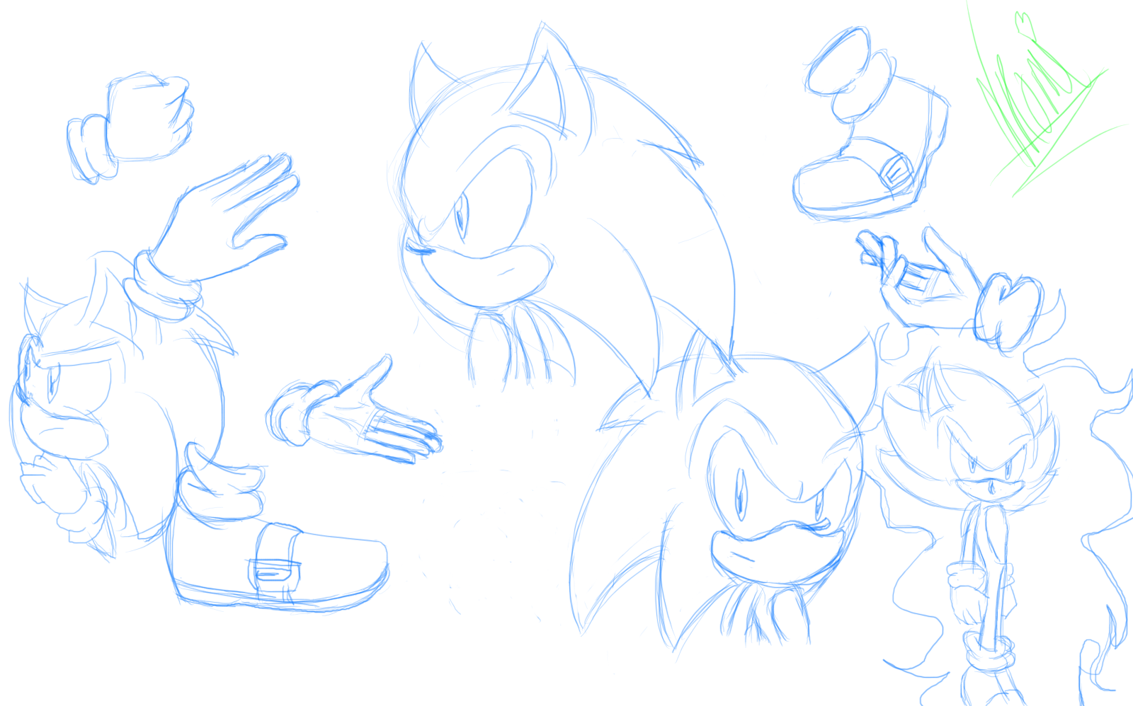 Sonic practice sketches