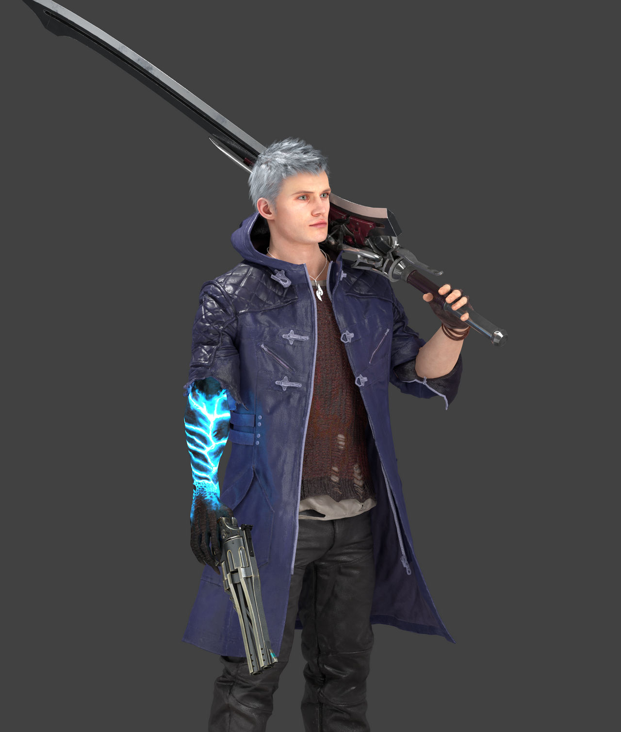 Devil May Cry 5 - Nero Render by Crussong on DeviantArt