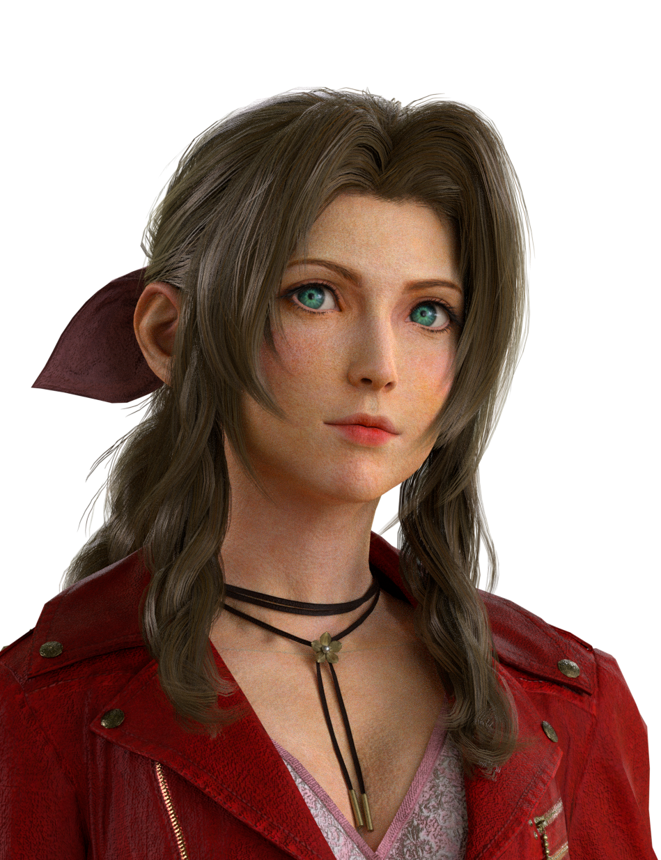 Final Fantasy Vii Aerith Gainsborough P2 Png By Eveniz On Deviantart 