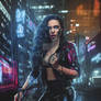 Cyberpunk Style Photomanipulation