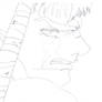 Guts before fight against Zodd [pure sketch ver.]