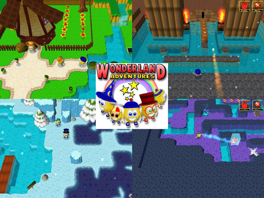 Wonderland Adventures Poster by Saturn-Domo on DeviantArt