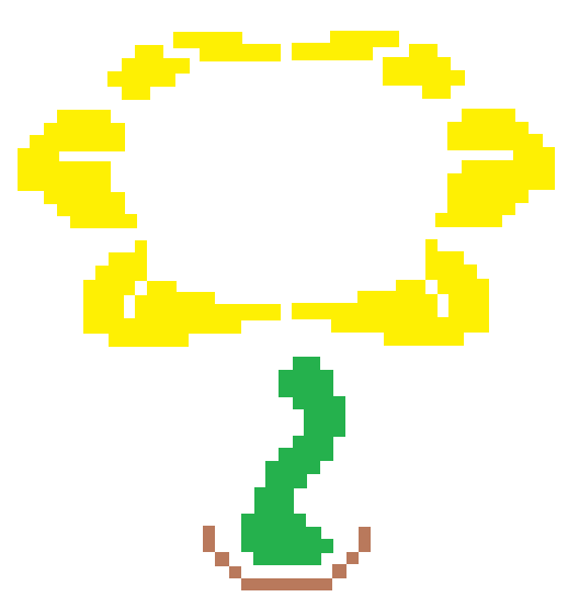 Flowey Sprite Recreation With Color By Domobfdi On Deviantart Flowey Sprite Recreation With Color By Domobfdi On Deviantart