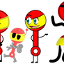 Four Different Rattles