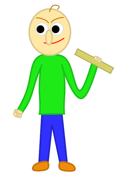 Basic Baldi by Saturn-Domo on DeviantArt