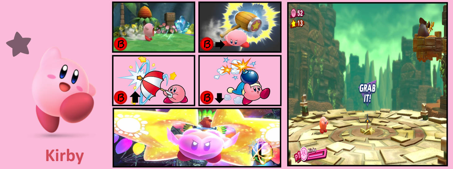 Ssb Move Set SSB Moveset - Kirby Revamped by Saturn-Domo on DeviantArt