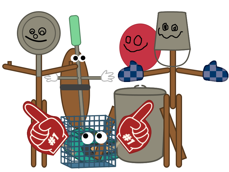 Fnaf Trash And The Gang FNAF - Trash And The Gang by domobfdi on DeviantArt