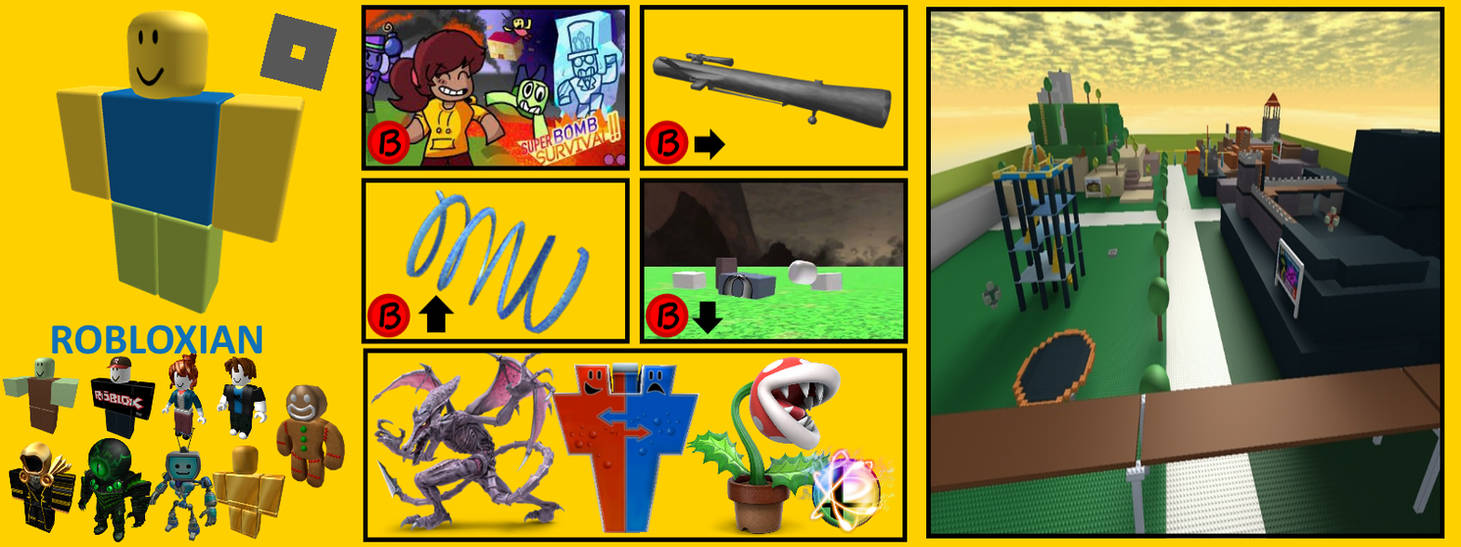 SSB Moveset - Robloxian by Saturn-Domo on DeviantArt