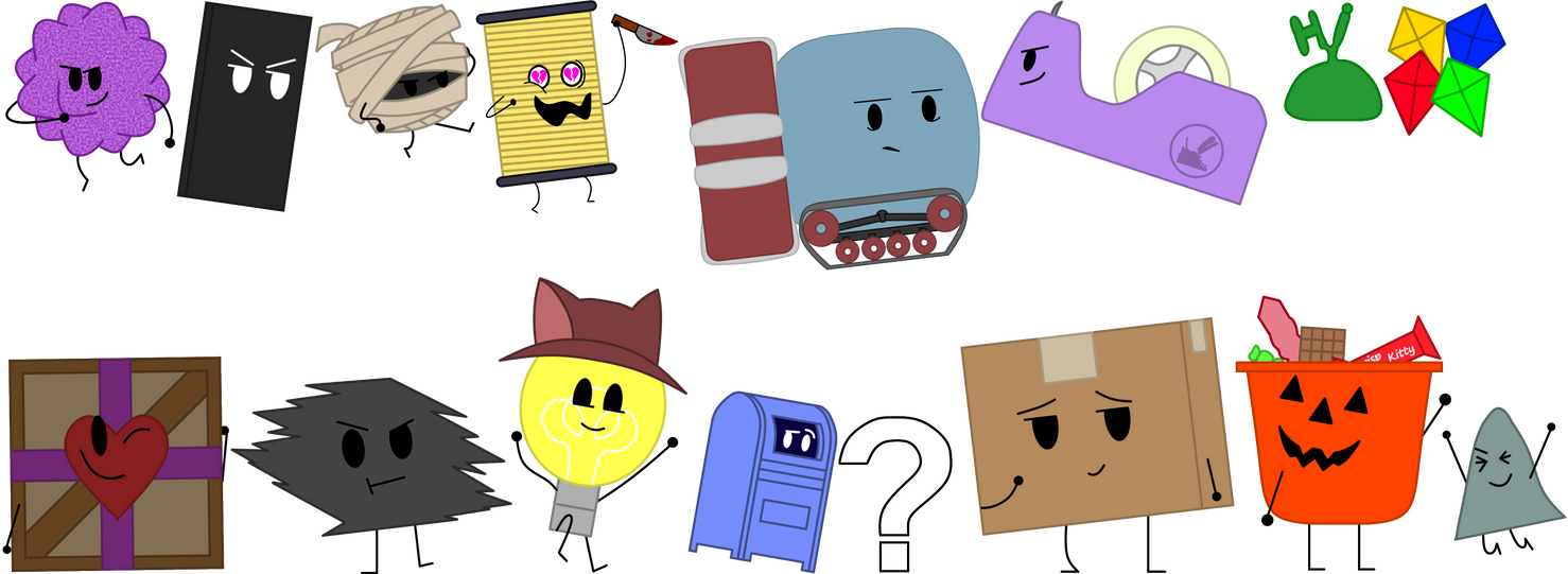Major Or Special Object Characters by Saturn-Domo on DeviantArt