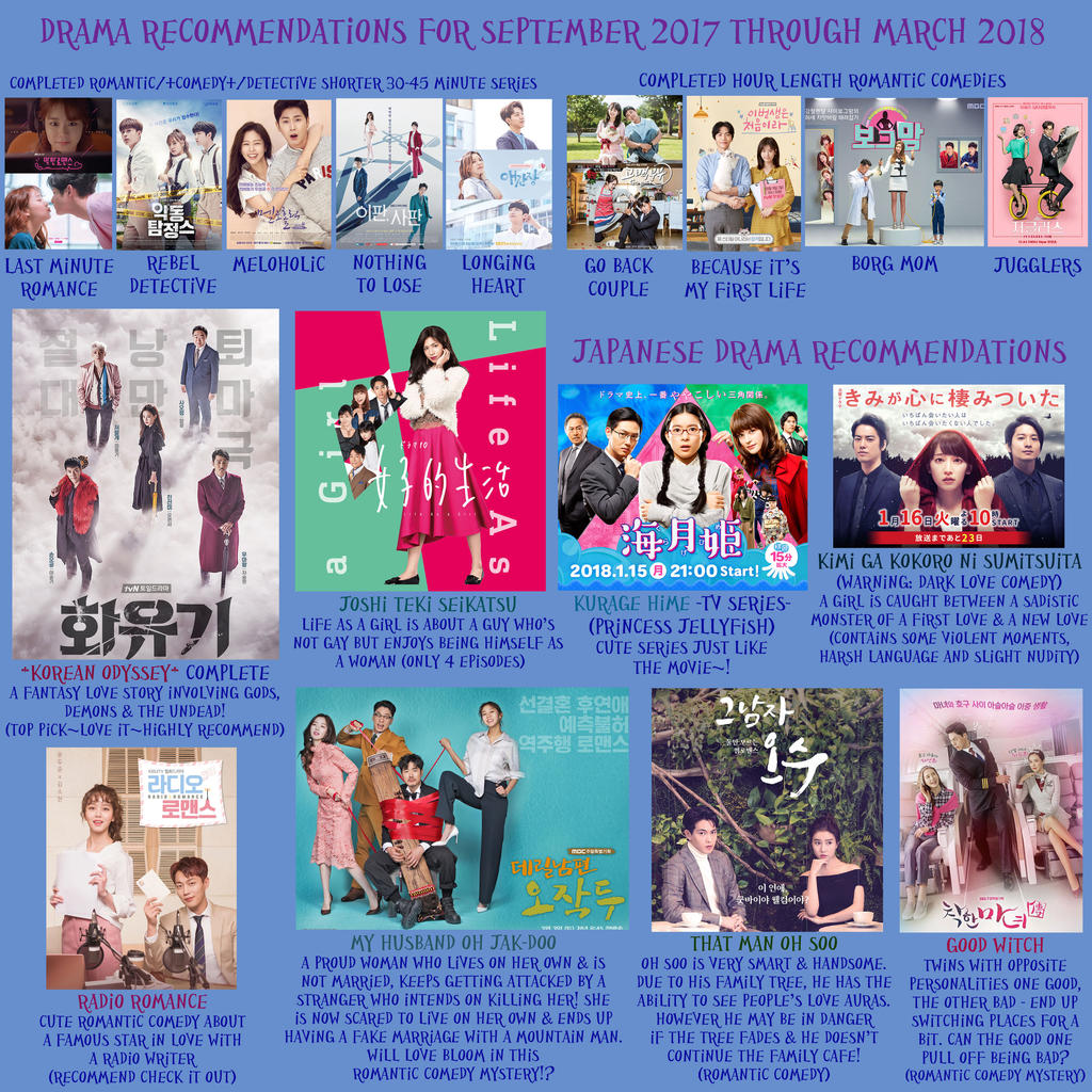 Korean Japanese Drama Recommendations 17 18 By Luffynotomo On Deviantart Korean Japanese Drama Recommendations 17 18 By Luffynotomo On Deviantart